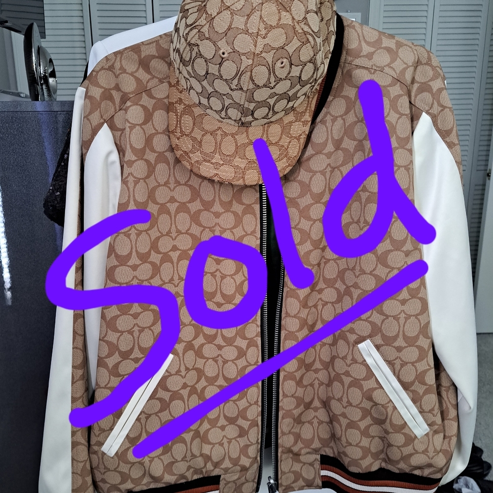Authentic Coach Handbag, Jacket, & Hat!!!